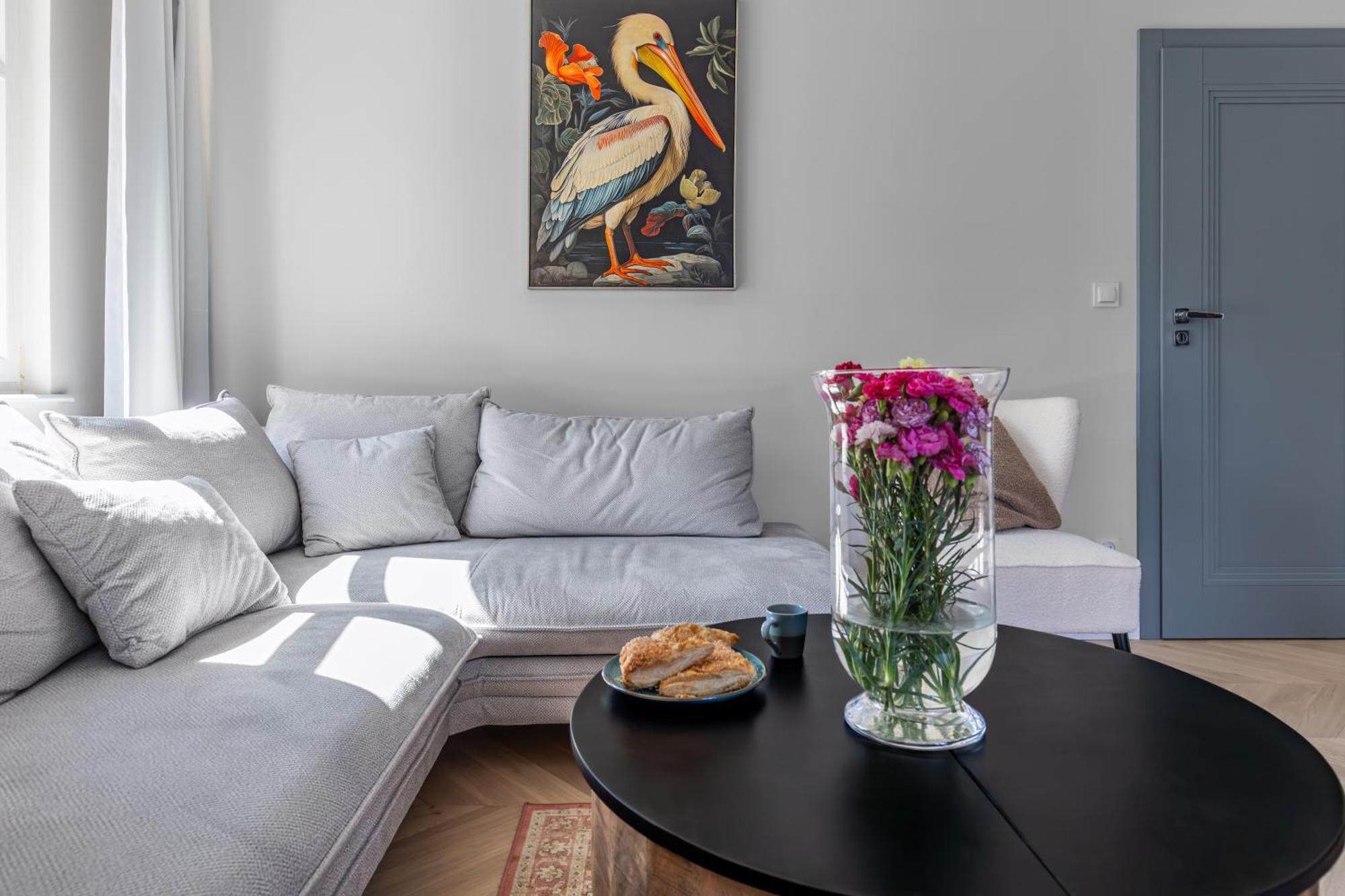 Stylowy Apartament W Sercu Starowki Z Widokiem Na Motlawe Γκντανσκ Εξωτερικό φωτογραφία
